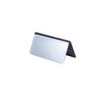 Thumbnail image #1 for Thunder Group SLTS3151 Blank Stainless Steel Table Tent Sign, 3"L x 1-1/2"H Case of 240
