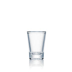 Thumbnail image #1 for Steelite International Design By Strahl N532503 Clear Polycarbonate Shot Glass, 2-1/2 oz. 1 Dozen