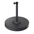 Thumbnail image #1 for California Umbrella CFMT160 Round Umbrella Base, 18-inch Diameter, 50 lb., 1-5/8-inch Inner Diameter Tube, Steel Cover with Concrete Filling