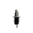 Thumbnail image #1 for Thunder Group PLPR507S Free-Flow Liquor Pourer, Collarless, Chrome-Plated, Fits Standard 750 mL Liquor Bottles Case of 72