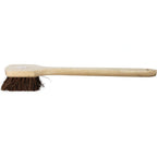 Thumbnail image #1 for AllPoints Foodservice Parts & Supplies 1691084 Grill Brush, 20" Wood Handle, 1-3/4" Natural Bristles