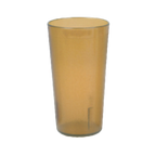 Thumbnail image #1 for Thunder Group PLTHTB016A 16 oz Amber Textured Plastic Tumbler Case of 6 Dozen