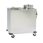 Thumbnail image #1 for Lakeside Manufacturing Adjust-a-Fit E937 Heated Mobile Plate Dispenser Cabinet, Enclosed, 2 Compartments, Forced-Air, 8-3/4"–12" Plates