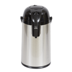 Thumbnail image #1 for Bloomfield (Middleby) 7880-APS 3 L Stainless Steel Airpot with Glass Liner and Push-Button Pump