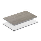 Thumbnail image #1 for Flash Furniture XU-WHGY-3048-GG Reversible Rectangular Laminate Table Top, 30" x 48", White/Gray