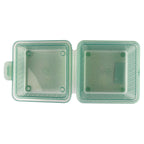 Thumbnail image #2 for Dinex DXEC-08-1-JA Reusable Square Single-Entrée Food Container, Polypropylene, Jade, 5" x 5" x 3-1/4"