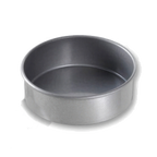 Thumbnail image #1 for Chicago Metallic Bakeware 46025 Round Cake Pan, 6" Diameter x 2" Deep, Aluminized Steel, Straight Sidewalls Case of 12
