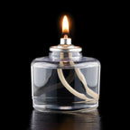 Thumbnail image #1 for Hollowick/Steelite HD3622HL Disposable Clear Plastic Fuel Cell, 22-Hour Burn Time, High Light, 2-5/8" Diameter x 2-3/5"H