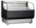 Thumbnail image #5 for Omcan 52-Inch Open Curved Refrigerated Display Case, 370 Liter, Black, Floor Model