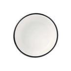 Thumbnail image #1 for Libbey Porcelana Linea 114309 Porcelain Bowl, 4-1/2" Diameter x 2-1/8"H, Black