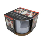 Thumbnail image #1 for Chef Master Mr. Bar-B-Q 40231Y 12-Piece Multi-Layer Burger Press Set with Storage Container, Lid, Quick-Release Insert and 8 Discs Case of 4