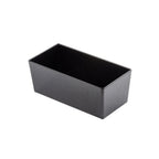 Thumbnail image #1 for TableCraft Products Simple Solutions™ 12553 Melamine Bowl, 5.75 qt, 12.75 x 6.375 x 5 in, Straight-Sided, Black Case of 8