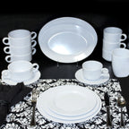 Thumbnail image #2 for G.E.T. Simplicity - EGS DC418-W 10 oz White Melamine Round Bouillon Cup with Two Handles Case of 6