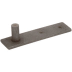 Thumbnail image #1 for AllPoints Foodservice Parts & Supplies 261232 Steel Door Hinge Assembly, 4"L x 15/16"W x 3/16" Thick, 5/16"-18 Thread