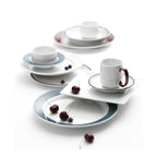 Thumbnail image #2 for Libbey Rigel 999023300 Porcelain Comfort Coffee Mug, 8-1/2 oz, with Handle, Stackable