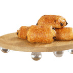 Thumbnail image #1 for Cal-Mil Milo 23857-12-21 Riser Board, 12"W x 12"D x 2.5"H, Oak with Clear Acrylic Feet