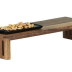 Thumbnail image #1 for Cal-Mil 23136-1975-78 Buffet Riser, 19"W x 7"D x 5"H, Walnut