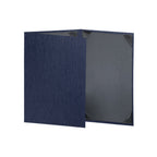 Thumbnail image #1 for Risch STERLING-3V 5.5X8.5 Vinyl Fold-Out 3-View Menu Cover, 5-1/2" x 8-1/2" Case of 25