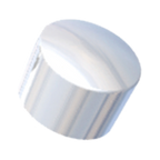 Thumbnail image #1 for Browne USA Foodservice 574355-6 Whipped Cream Dispenser Cap for Stainless Steel Heads, Chrome