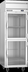 Thumbnail image #5 for Beverage-Air Horizon Series One-Section Reach-In Refrigerator with Two Half Glass Doors, Top-Mounted Self-Contained R290, 22.28 Cu. Ft.