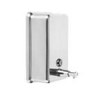 Thumbnail image #1 for Thunder Group SLSD040V 40 oz Wall-Mount Manual Liquid Soap Dispenser, Vertical Rectangular Stainless Steel Case of 24