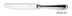 Thumbnail image #5 for Stanford 9-5/8 Inch Hollow-Handle Extra Heavy Weight Table Knife, 18/8 Stainless Steel, Mirror Finish