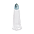 Thumbnail image #1 for Thunder Group GLTWTS001 1 oz Tower-Style Salt/Pepper Shaker with Glass Base and Stainless Steel Bullet Cap Case of 12 Dozen