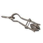 Thumbnail image #1 for Alegacy Foodservice Products 286 Paper Towel Holder, 3-1/2"L, Nickel-Plated Spring Steel, with Screw Eye Case of 12