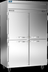Thumbnail image #5 for Beverage-Air Cross Temp Top-Mount Two-Section Convertible Reach-In Refrigerator/Freezer with Half Solid Doors