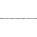 Thumbnail image #1 for 1880 Hospitality Focus Foodservice FWMBKT60CH Wall-Mount Shelf Bracket, 60 in W, Chromate Finish Case of 6