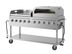Thumbnail image #7 for KoolMore 72-Inch Commercial Outdoor Propane Gas Grill Combo with 10 Burners, 36-Inch Griddle, and 36-Inch Pizza Oven
