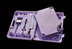 Thumbnail image #2 for Saf-T-Zone Purple Allergen Prep System with Case, Cutting Board, Knife, Tongs, and Turner