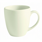 Thumbnail image #1 for G.E.T. Corona, Actualite PA1101526424 . . Porcelain Coffee Mug, 13.3 oz, Handle, Rolled Edge, Non-Stackable Dozen Case of 2 Dozen