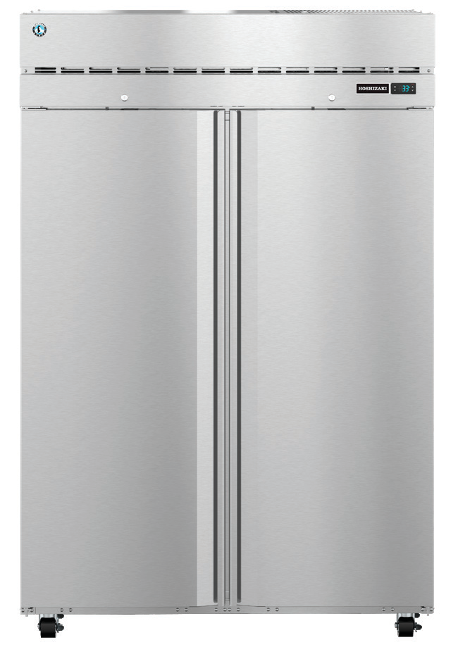 Product image #5 for Hoshizaki Steelheart 52-Inch Two-Section Reach-In Refrigerator, 47.11 Cu. Ft., Solid Hinged Doors, Top-Mounted, Stainless Steel