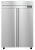 Thumbnail image #5 for Hoshizaki Steelheart 52-Inch Two-Section Reach-In Refrigerator, 47.11 Cu. Ft., Solid Hinged Doors, Top-Mounted, Stainless Steel