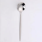 Thumbnail image #1 for Kadra Kitchenware Vikko Dine VF-TS15-VS Demitasse Tea Spoon, Mirror Finish, Silver 18/10 Stainless Steel Case of 12