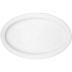 Thumbnail image #1 for Libbey Dimension by Bauscher 690202912000000 Porcelain Oval Platter, 11-3/8" x 7-1/3"