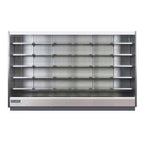 Thumbnail image #1 for MVP Group LLC Hydra-Kool KGV-MO-6-R Refrigerated Open Merchandiser, 5-Tier Shelves, Gray, Remote Refrigeration, 147"W x 31"D x 77-3/4"H