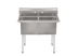 Thumbnail image #6 for KoolMore 42-Inch 2-Compartment Stainless Steel Commercial Sink with 18 x 24 x 14 Inch Bowls
