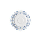 Thumbnail image #1 for Steelite International Folio, Porcelain 62533FP821 6.5" Round Porcelain Saucer, Adelina Giselle Blue Case of 2 Dozen