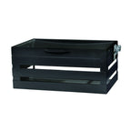 Thumbnail image #1 for G.E.T. Urban Renewal CH-FULL-MG . . Full-Size Rectangular Chafer Crate Frame, Powder-Coated Stainless Steel, Self-Closing Clear Tritan Lid