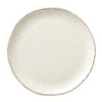 Thumbnail image #1 for Libbey Farmhouse FH-550MEL Round Melamine Platter, 12-1/2 in., Ivory