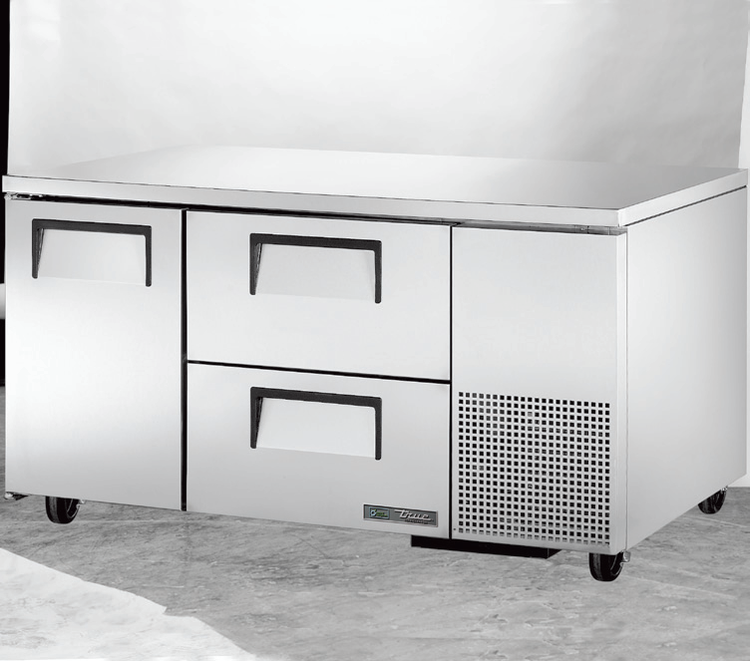 Product image #6 for True 60-Inch Deep Undercounter Refrigerator with 1 Door and 2 Drawers