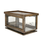 Thumbnail image #1 for Steelite International DW Haber, Fusion Buffet System DWFBWDBDAG Wood Bakery Box with Acrylic Drawer, Ash Gray, 14-1/4 x 8-1/2 x 8-1/2 in