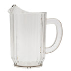 Thumbnail image #1 for Alegacy Foodservice Products PCP321 Clear Polycarbonate Water Pitcher, 32 oz, Single-Spout with Handle Case of 12