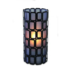 Thumbnail image #3 for Sterno Industrial Chic 85248 Round Wire Candle Lamp Base, 6 in H x 2-7/8 in Dia., Black, Squared Design