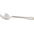 Thumbnail image #1 for Alegacy Foodservice Products Renaissance 4750 11-Inch Solid Serving Spoon, Grooved Handle, 18/8 Stainless Steel, Satin Finish Case of 12