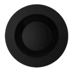 Thumbnail image #1 for G.E.T. Black Elegance B-1611-BK Black Melamine Bowl, 16 oz, 11-1/4 in Diameter, Wide Rim 1 Dozen