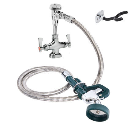 Product image #2 for Krowne Royal Series Single Deck Mount Utility Spray Assembly with 72-Inch Hose
