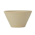 Thumbnail image #1 for Tuxton China Zion VYB-080 Porcelain Bouillon Bowl, 7-3/4 oz, Round, Embossed, Matte Beige Case of 2 Dozen